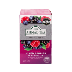Ahmad Tea, Mixed Berries & Hibiscus, 20 Count Tea Bags