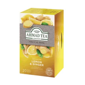 Ahmad Tea Lemon & Ginger Revitalise Tea