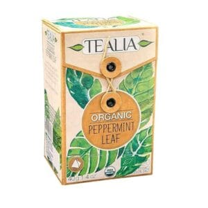 Tealia Organic Peppermint Leaf Tea Bags