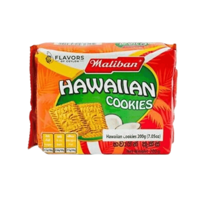 Maliban Hawaiian Crunchy Coconut Cookies 200g