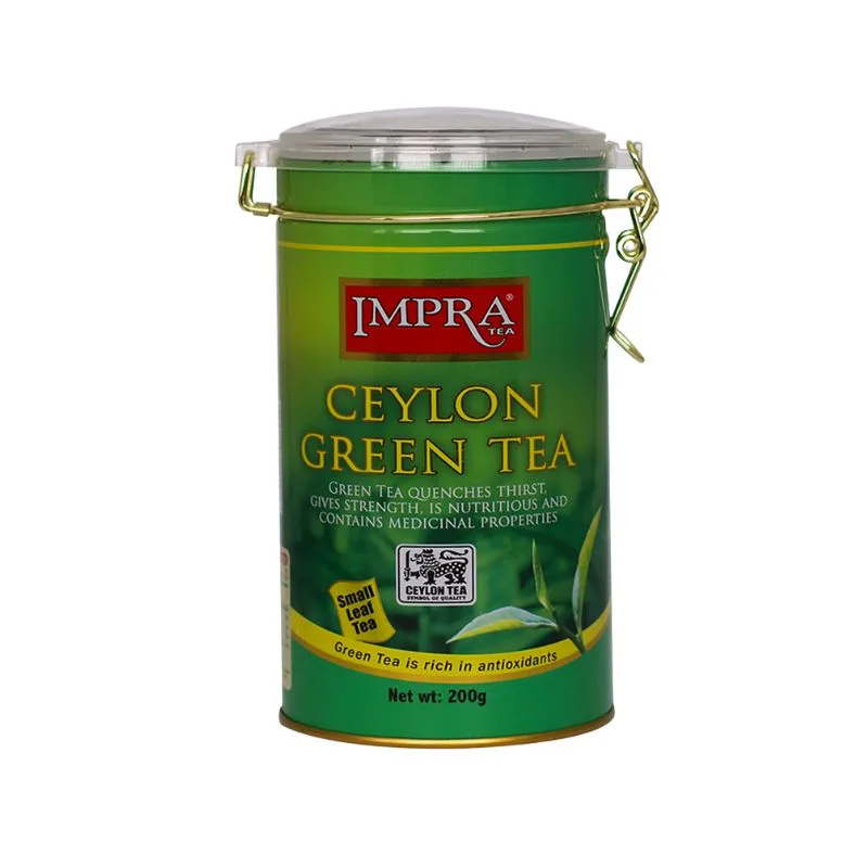 Impra Ceylon Green Tea - Small Leaf Caddy (200g)