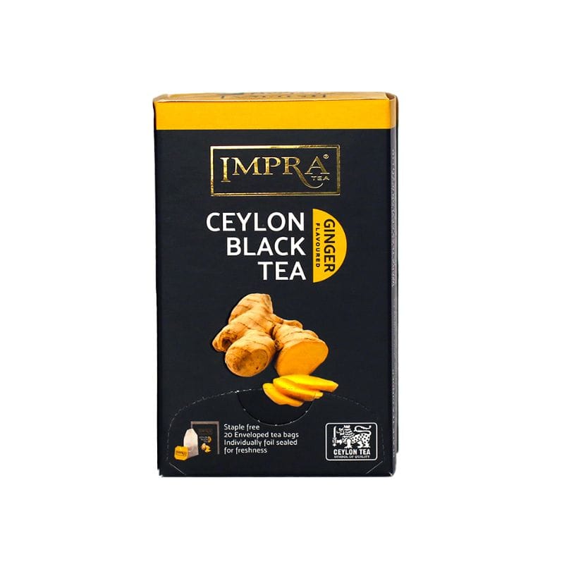 Impra Ceylon Black Tea - Ginger Flavored