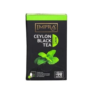 Impra Ceylon Mint Flavoured Black Tea - 20 Tea Bags