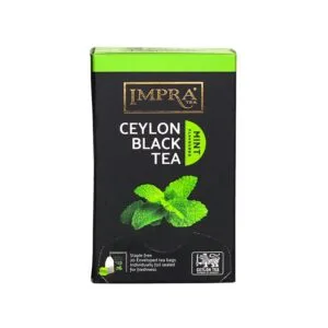 Impra Ceylon Mint Flavoured Black Tea - 20 Tea Bags
