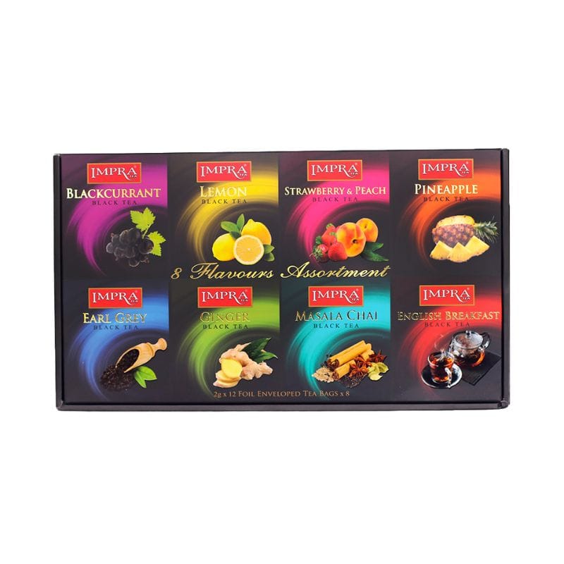 Impra 8 Flavors Black Tea Assortment