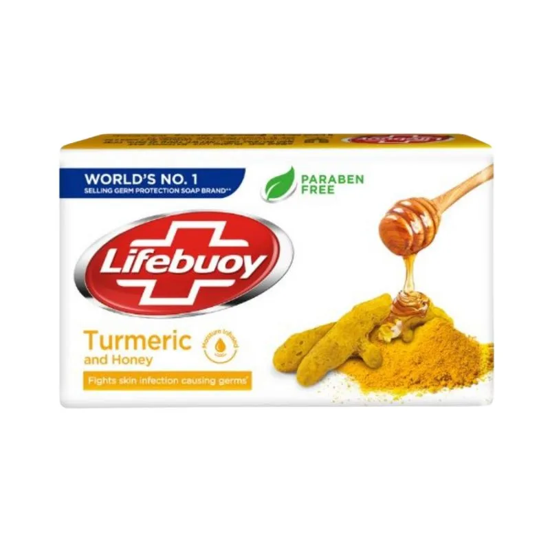 Lifebuoy Turmeric & Almond Soap herbal moisturizing bar