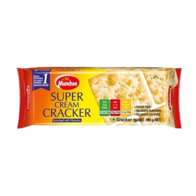 CBL Munchee Super Cream Crackers - 190g