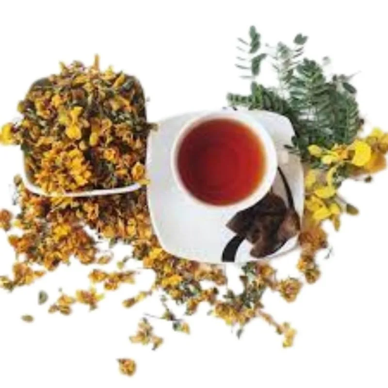 Premium THIMA Ceylon Sun-Dried Ranawara Flowers (Senna auriculata) 70g - Natural Herbal Tea, Authentic Wellness Beverage