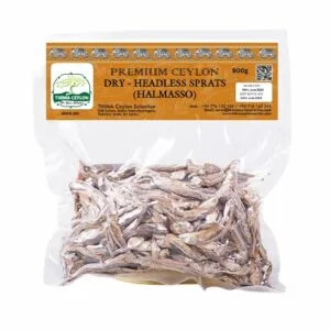 THIMA Ceylon Dried Sprats - Premium Sri Lankan Halmesso (Headless) Fish (200g)