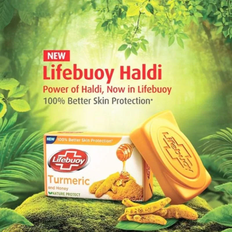 Lifebuoy Turmeric & Honey Soap For skin hygiene