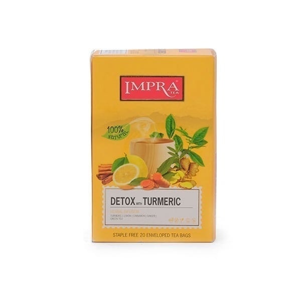 Impra Detox with Turmeric Herbal Infusion Tea