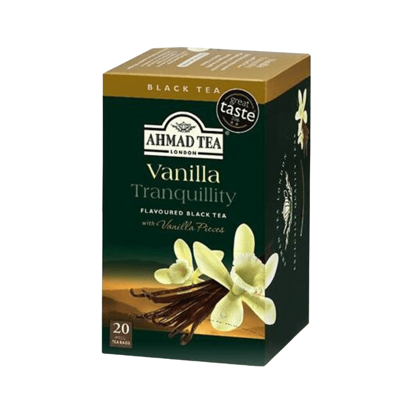 Ahmad Tea Vanilla Tranquillity Flavoured Black Tea