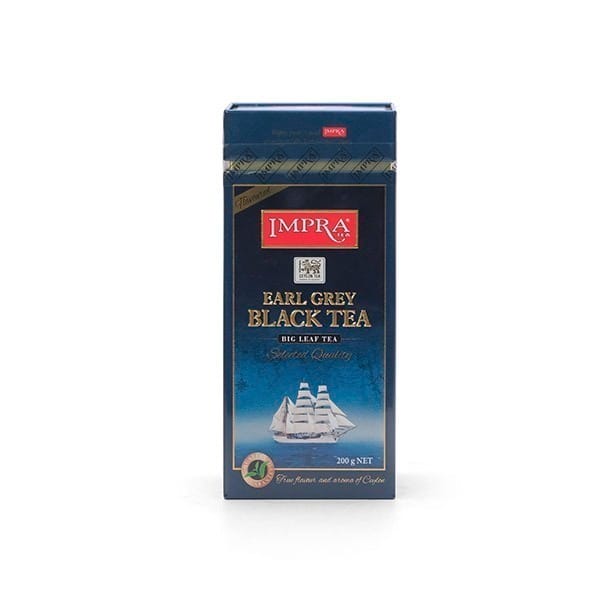 Impra Earl Grey Black Tea - Big Leaf Ceylon 200g
