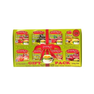 Green Tea Flavored Gift Pack 8 Varieties assorted premium green tea gift box