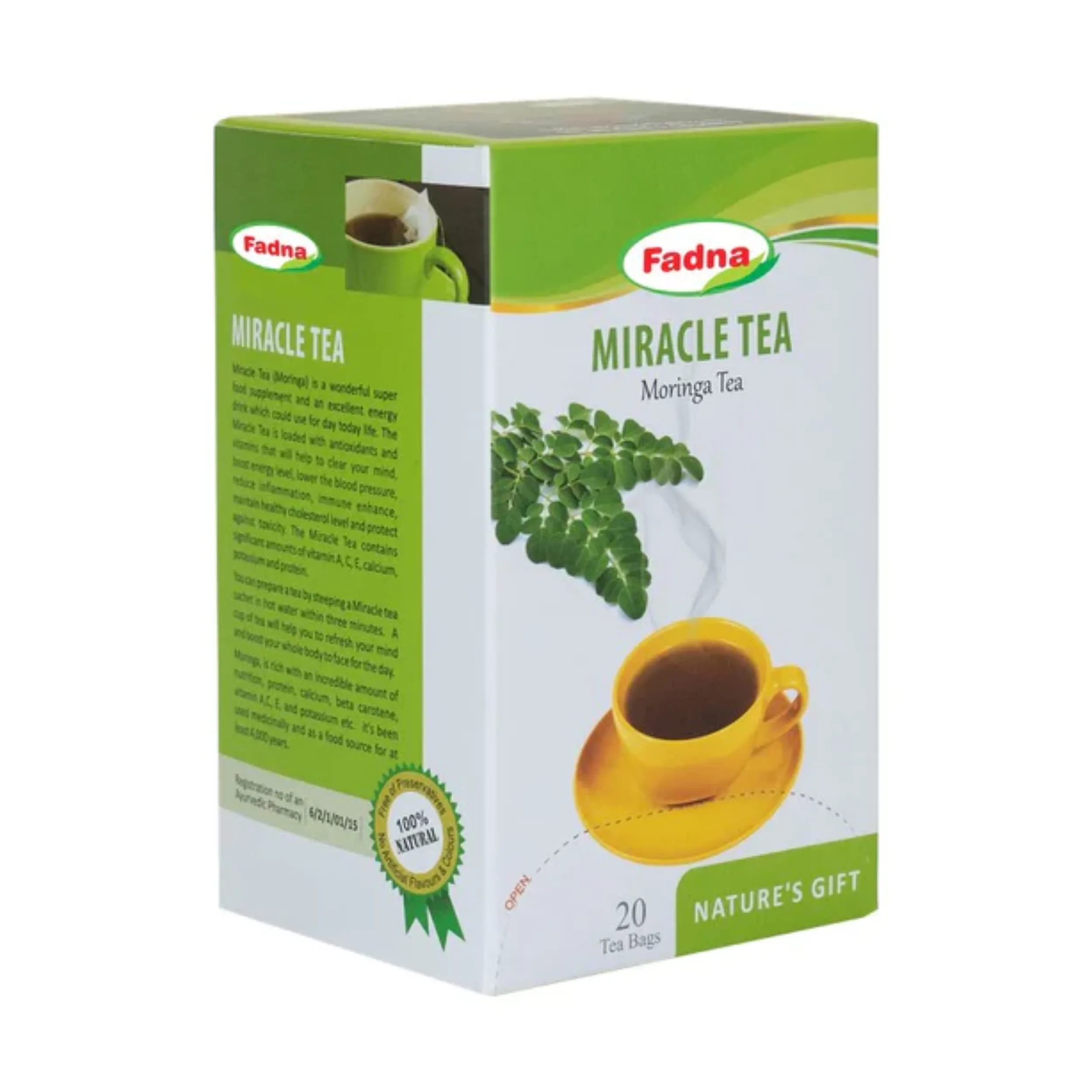 Fadna Miracle Herbal Moringa Tea 