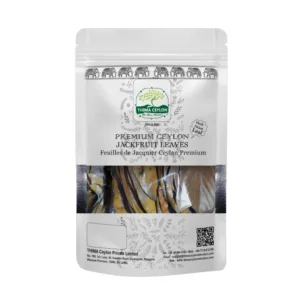 THIMA Ceylon Jackfruit Leaves 70g retail pouch displaying premium organic artocarpus heterophyllus tea for traditional home brewing.
