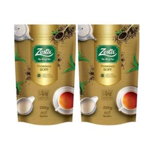 Zesta Premium BOPF Ceylon Black Tea - 190g x 2 Pack