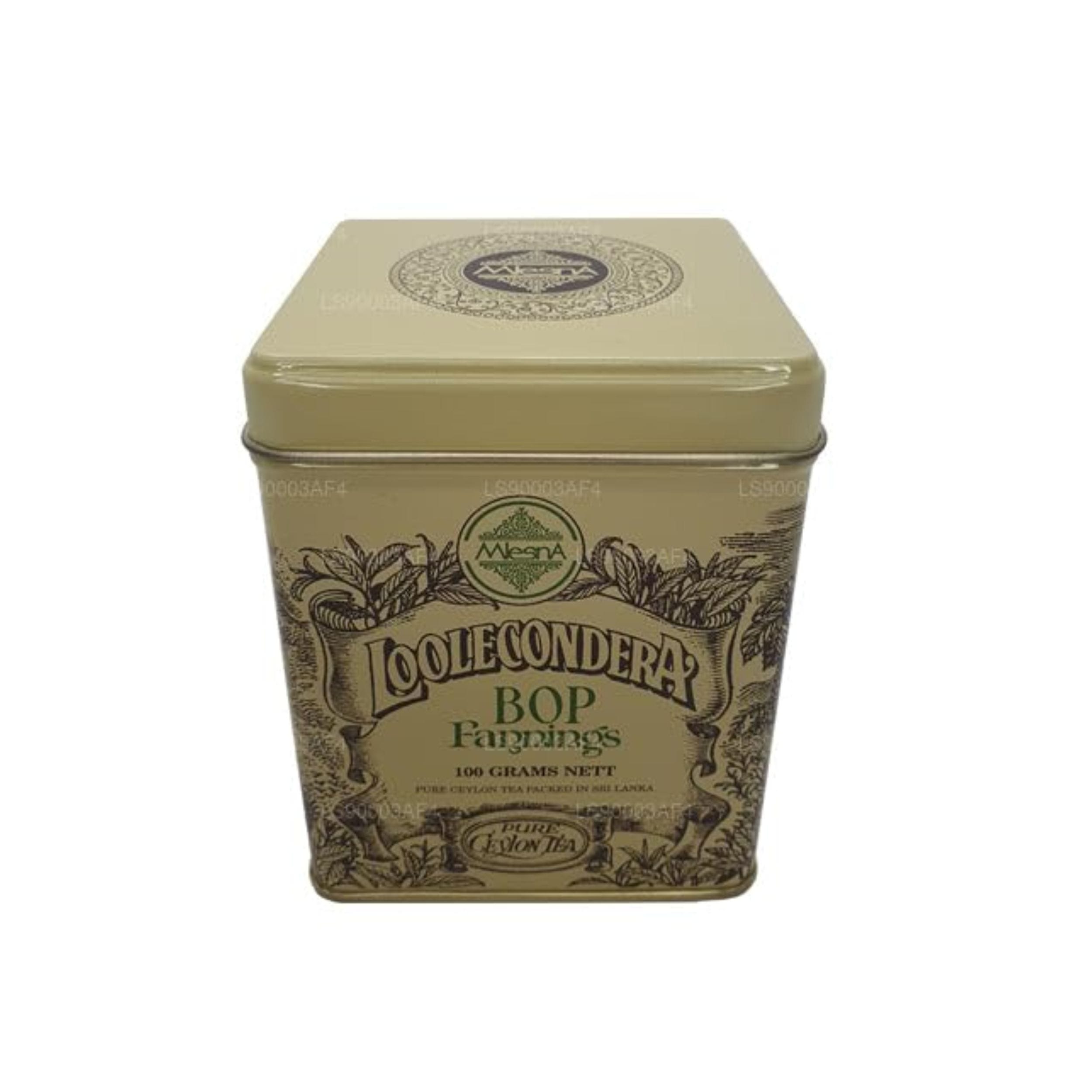 Mlesna Loolecondera BOP Fannings Ceylon Black Tea - 100g Tin